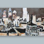 Philadelphia Ausblick - 2009 (150 x 120 cm, Öl auf Leinwand)